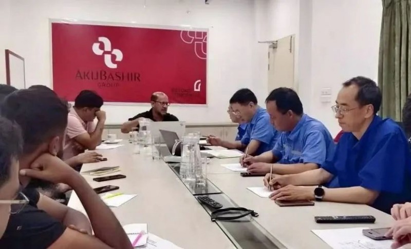 耀華在孟加拉AKIJ浮法線一次性引板成功創造了該國最快紀錄